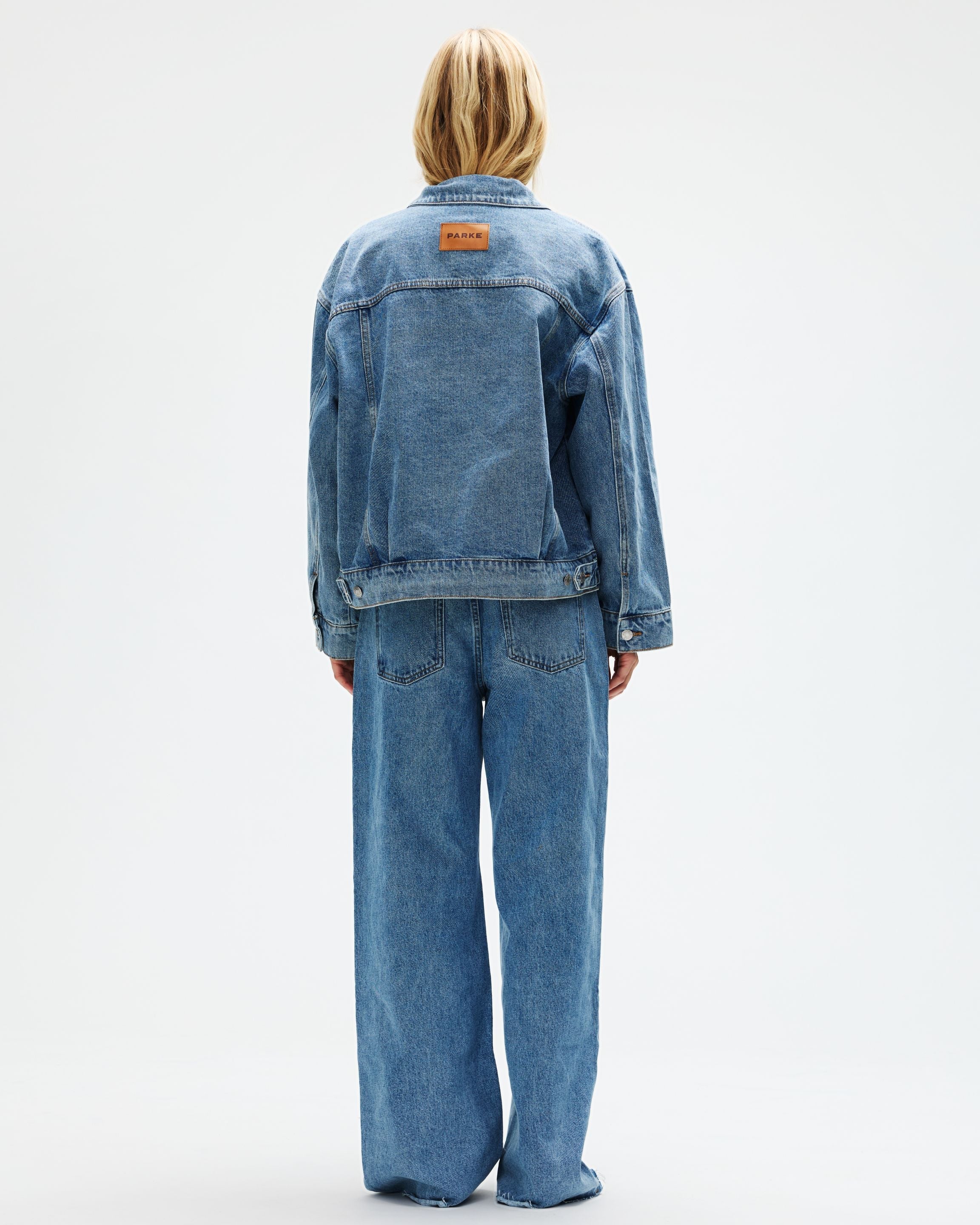 Oversized Denim Jacket - Vintage Wash