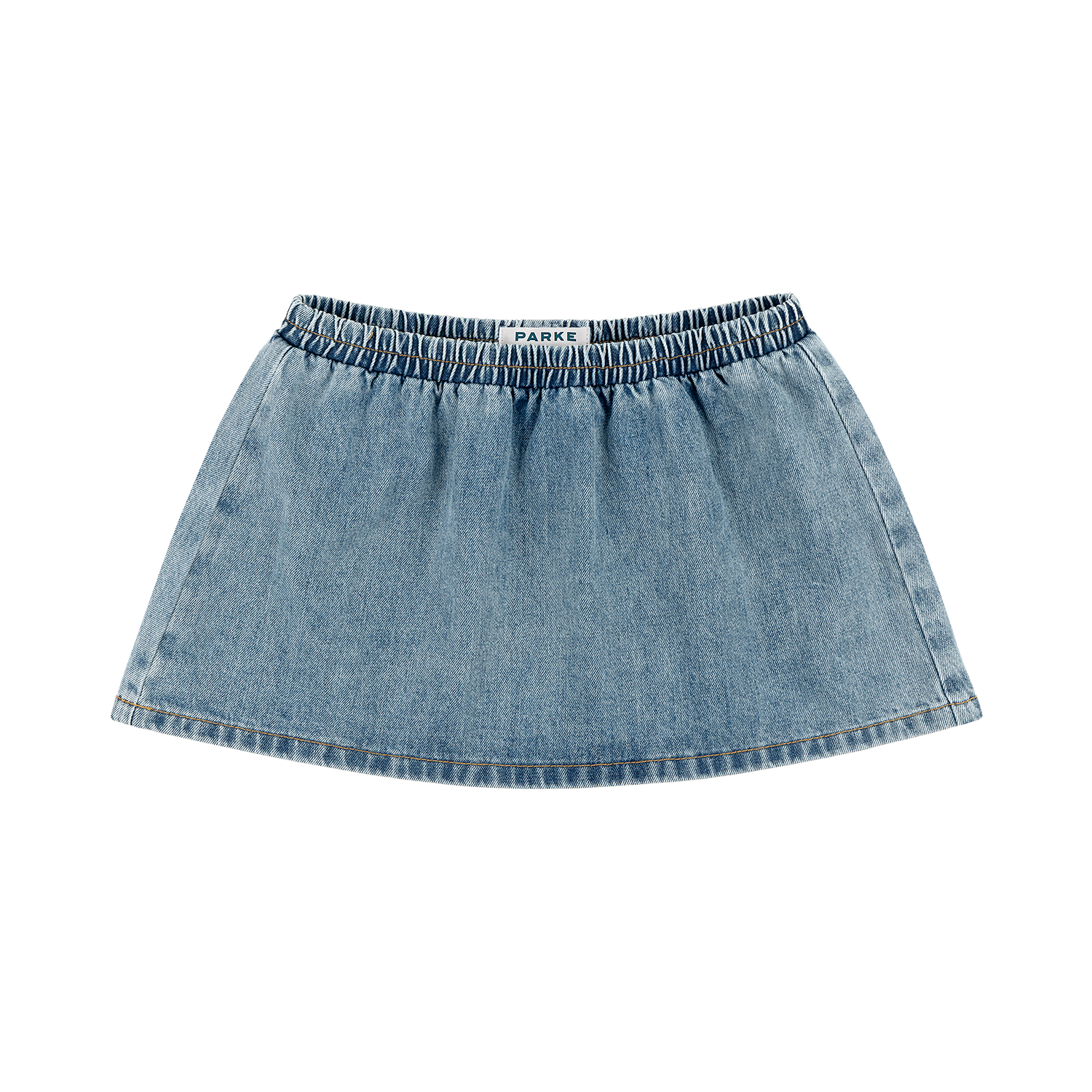 Elastic Mini Skirt - Vintage Wash