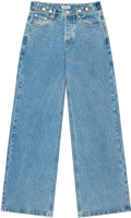 adjustable jean -vintage wash