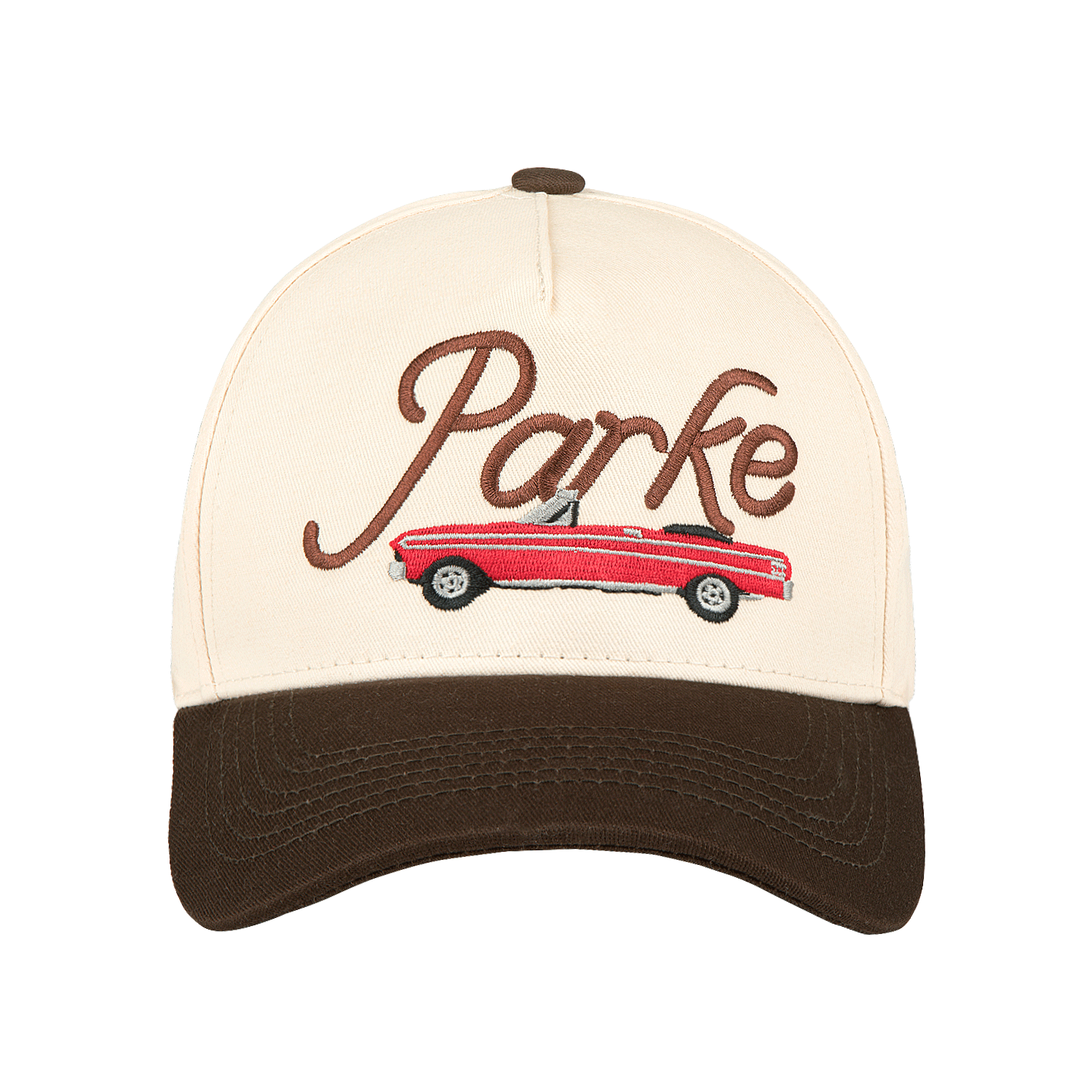 Cities Hat Los Angeles flat lay -brown